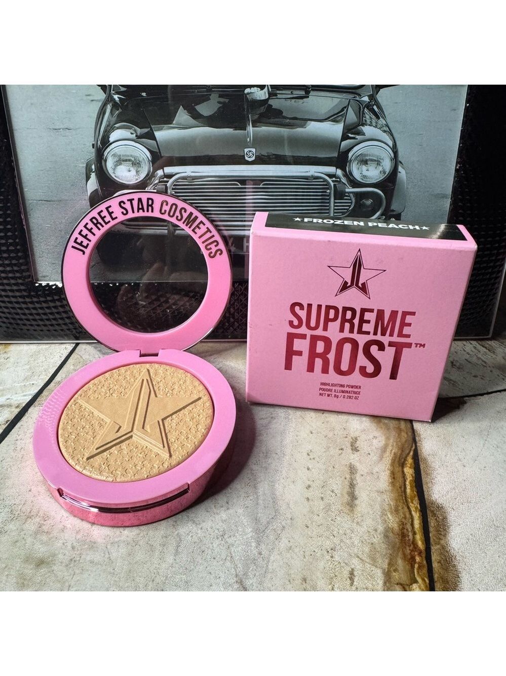 Jeffree Star - Supreme Frost Highlighting Powder - Brand New - Frozen Peach